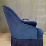Blue toad armchair