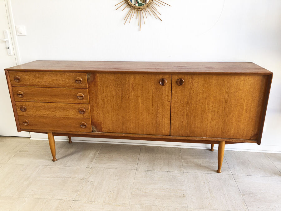 Scandinavian teak row, 1960