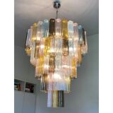 Contemporary murano glass chandelier