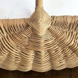 Large clear oval basket