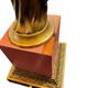 Lampe de table vintage Empire représentant une femme