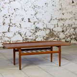 Scandinavian teak coffee table by Grete Jalk, 1960
