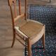 Old straw chair