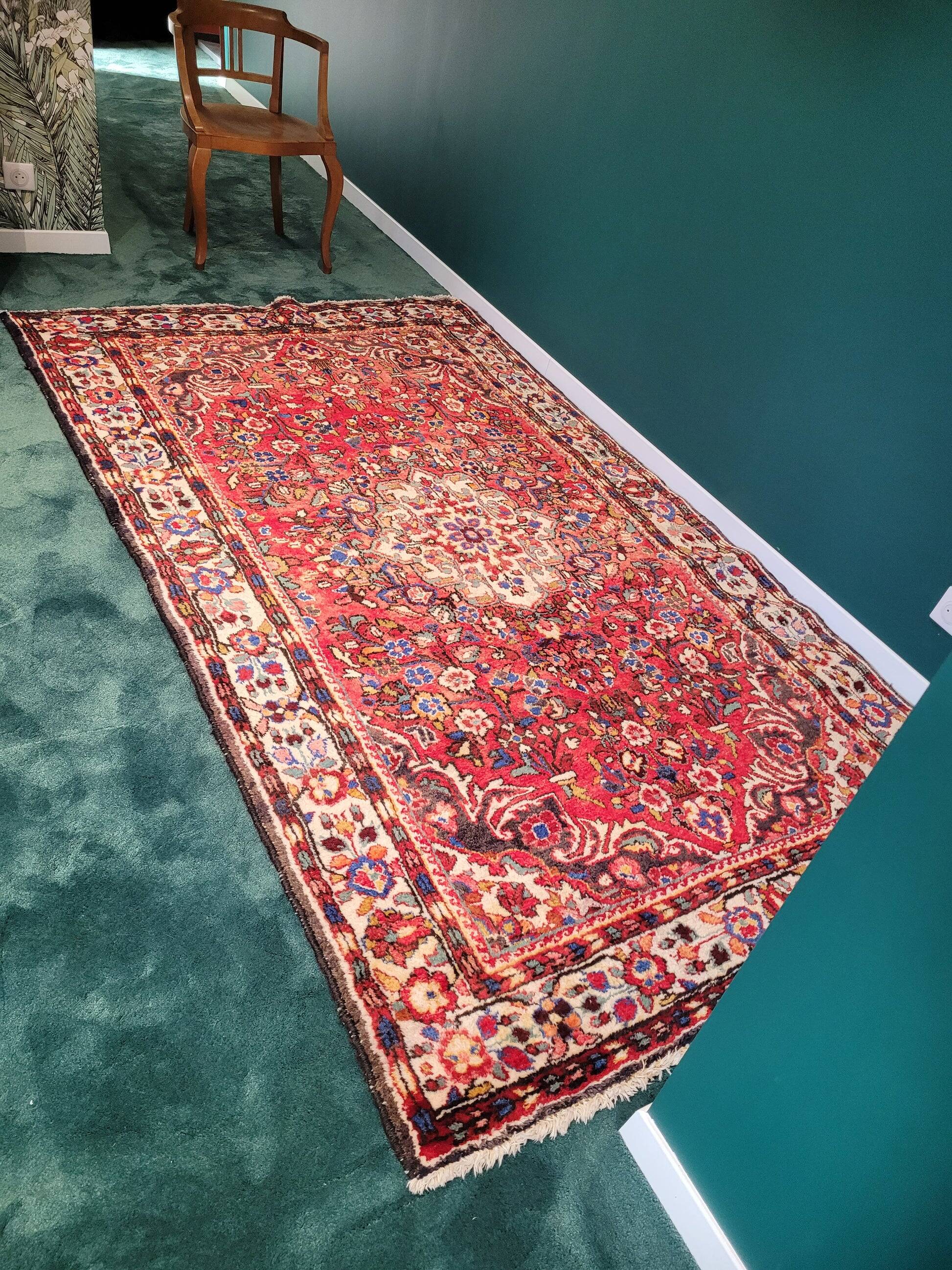 Iranian wool rug - Handmade - 274x158cm