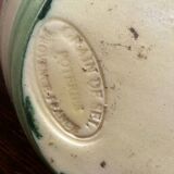 Pichet Poterie Grain De Sel - Poterie de Provence France - Décor Olive