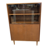 Scandinavian glass bookcase
