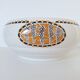 Sarreguemines Nomeny Art Deco Salad Bowl