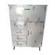 Dressing table / bathroom furniture floral decor 70s