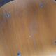 Chaises vintage en bois et chrome