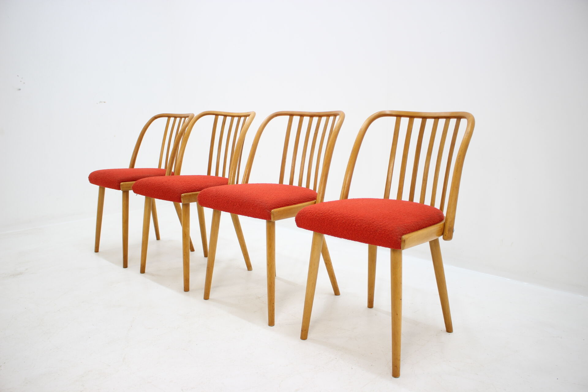 Set of four dining chairs by Antonín Šuman, 1960s