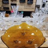 Vintage amber dish