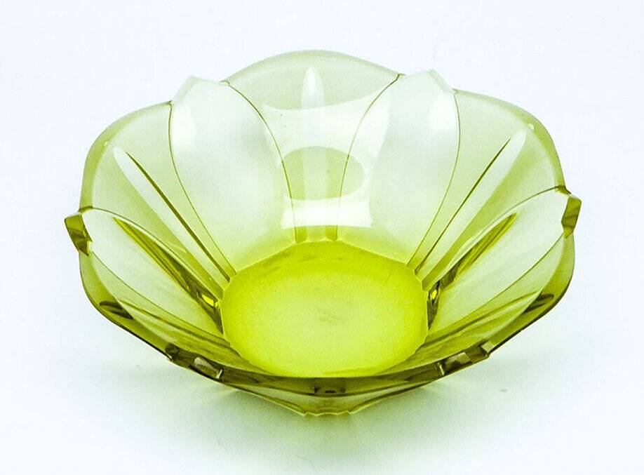 Bowl from Moser, Czechoslovakia, 1930s