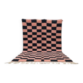 Tapis en laine naturel tissé main authentique taille 2/3 m