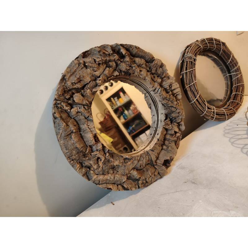 3 vintage mirrors from the 1970s