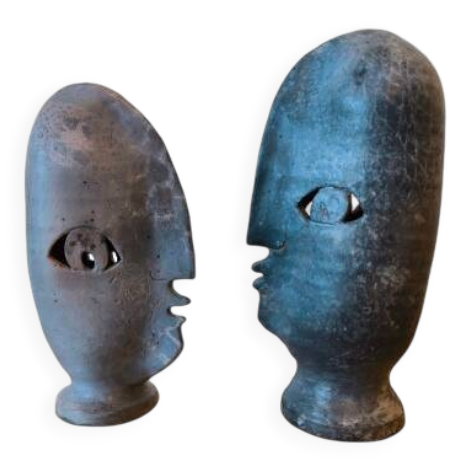 Sculptures Les bisous Loul Combres