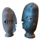 Sculptures Les bisous Loul Combres