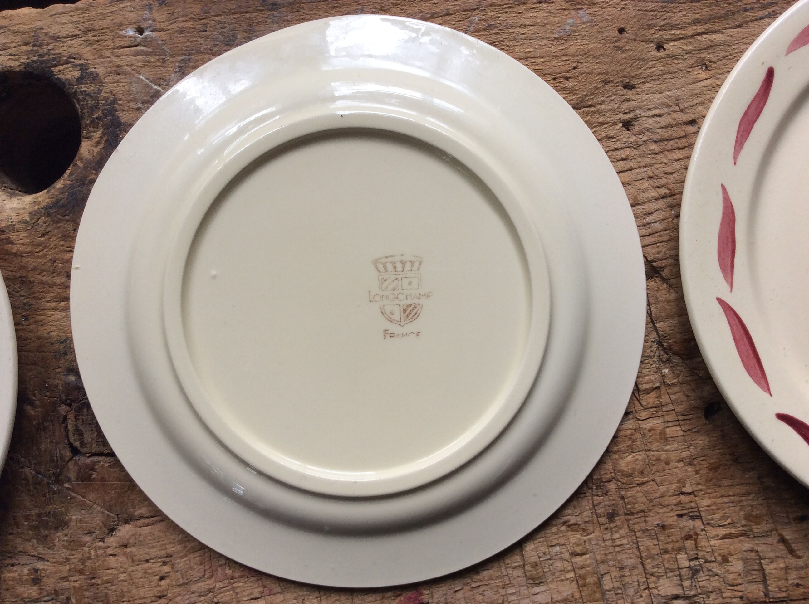 12 vintage dessert plates