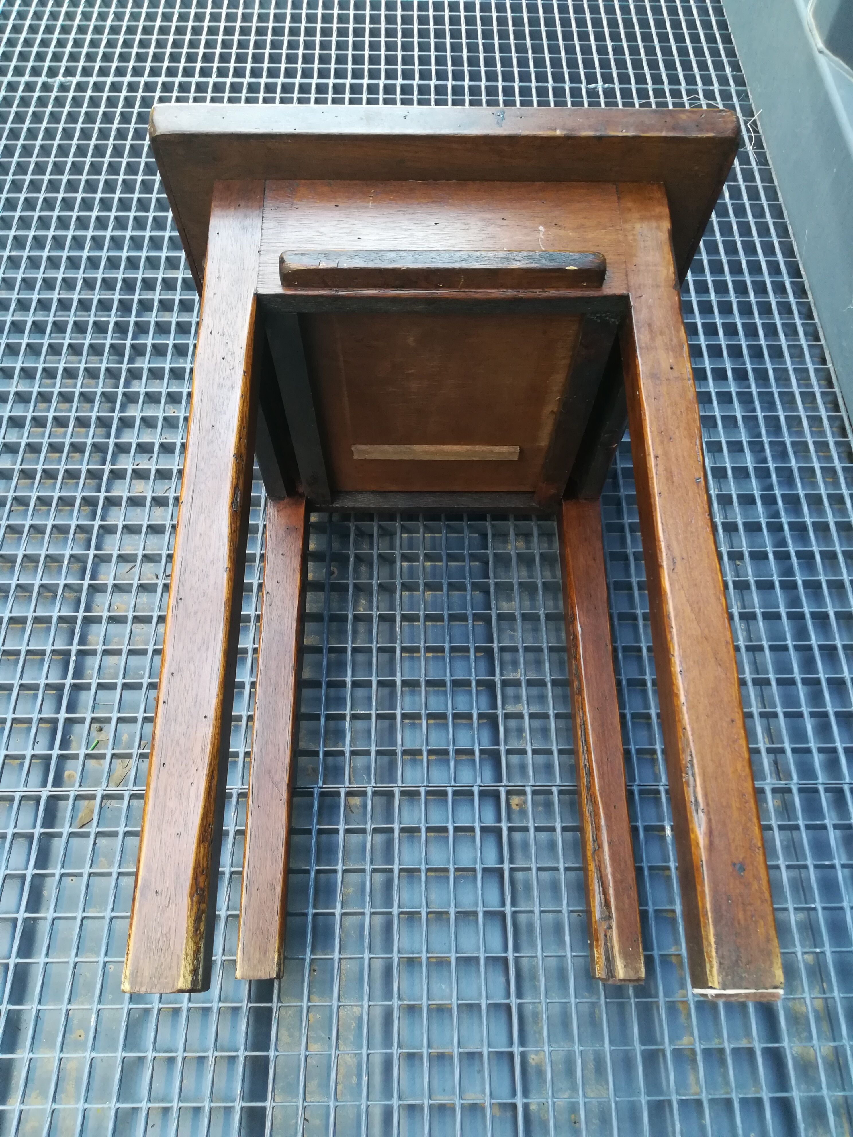 Side table, oak square sofa end