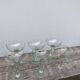6 verres soufflés / coupes anciennes