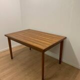 Extendable teak dining table, att. Brdr. Furbo, 1960