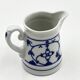 Set of 4 winterling cups, milk jug and sugar bowl