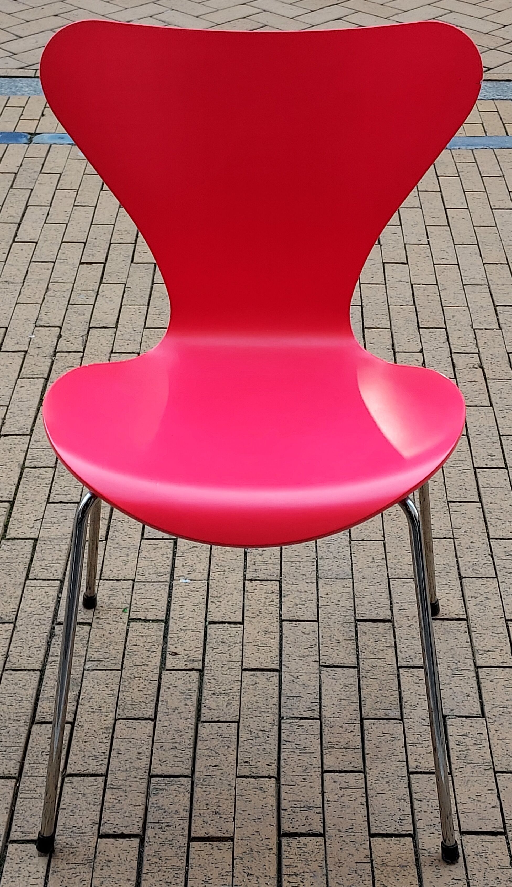 Chaise série 7 Butterfly d'Arne Jacobsen pour Fritz Hansen