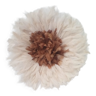 Juju hat beige white outline of 35 cm