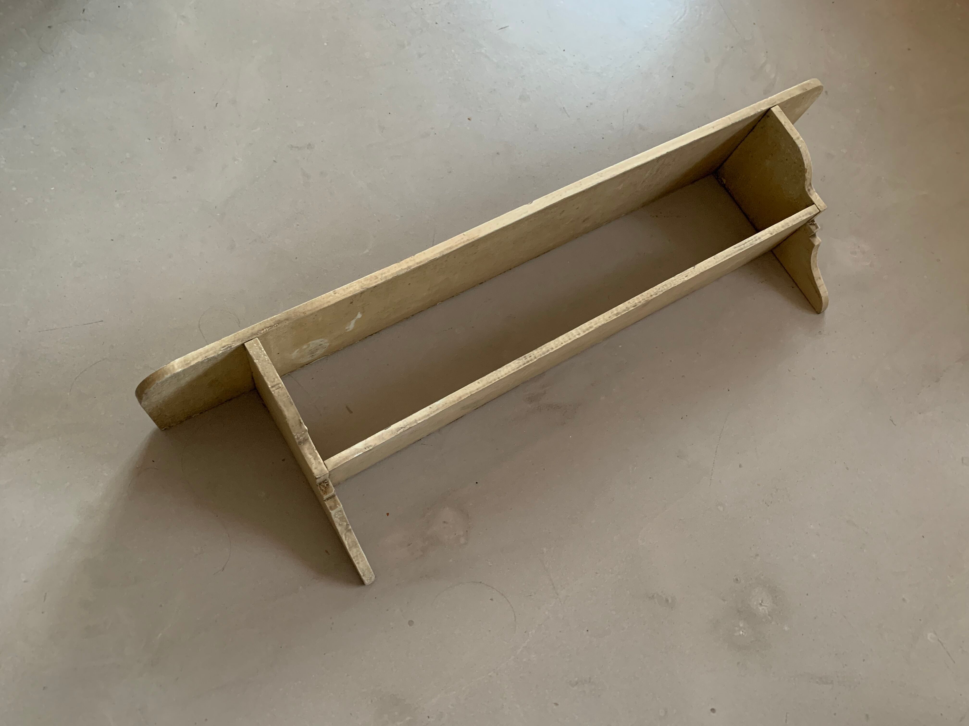 Antique wall shelf