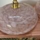 Pair of Art Deco speckled glass sconces
