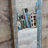 Burmese teak mirror