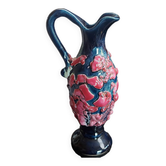 Vase amphore, pichet style fat-lava Vallauris