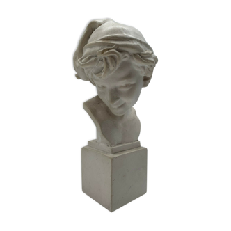 PLASTER BUST ITALIAN SUBJECT 1900 G11 TAPL