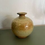 Glazed ceramic vase