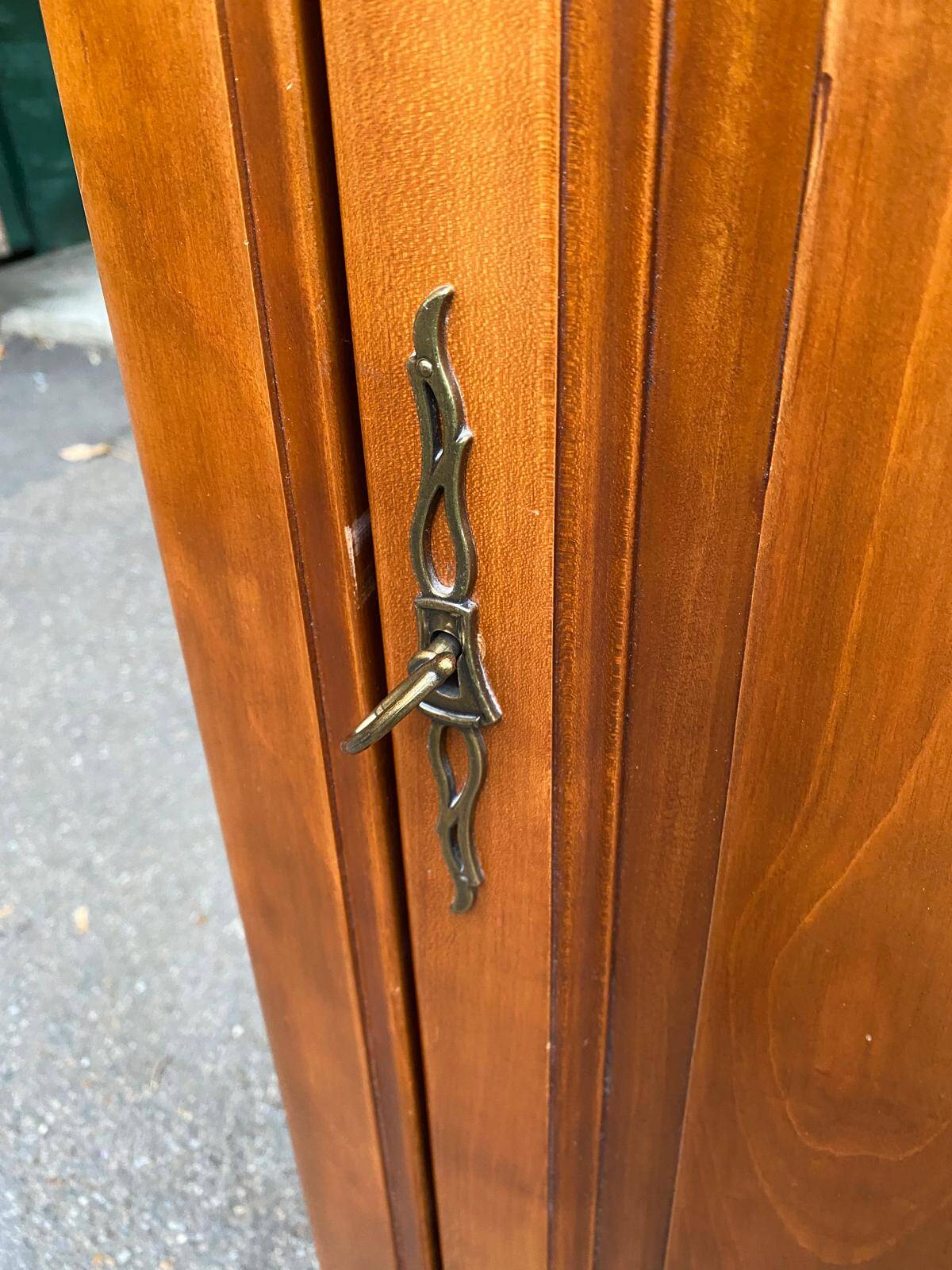 19th century Provençal wardrobe in solid wood