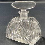 Bohemian cut crystal perfume bottle