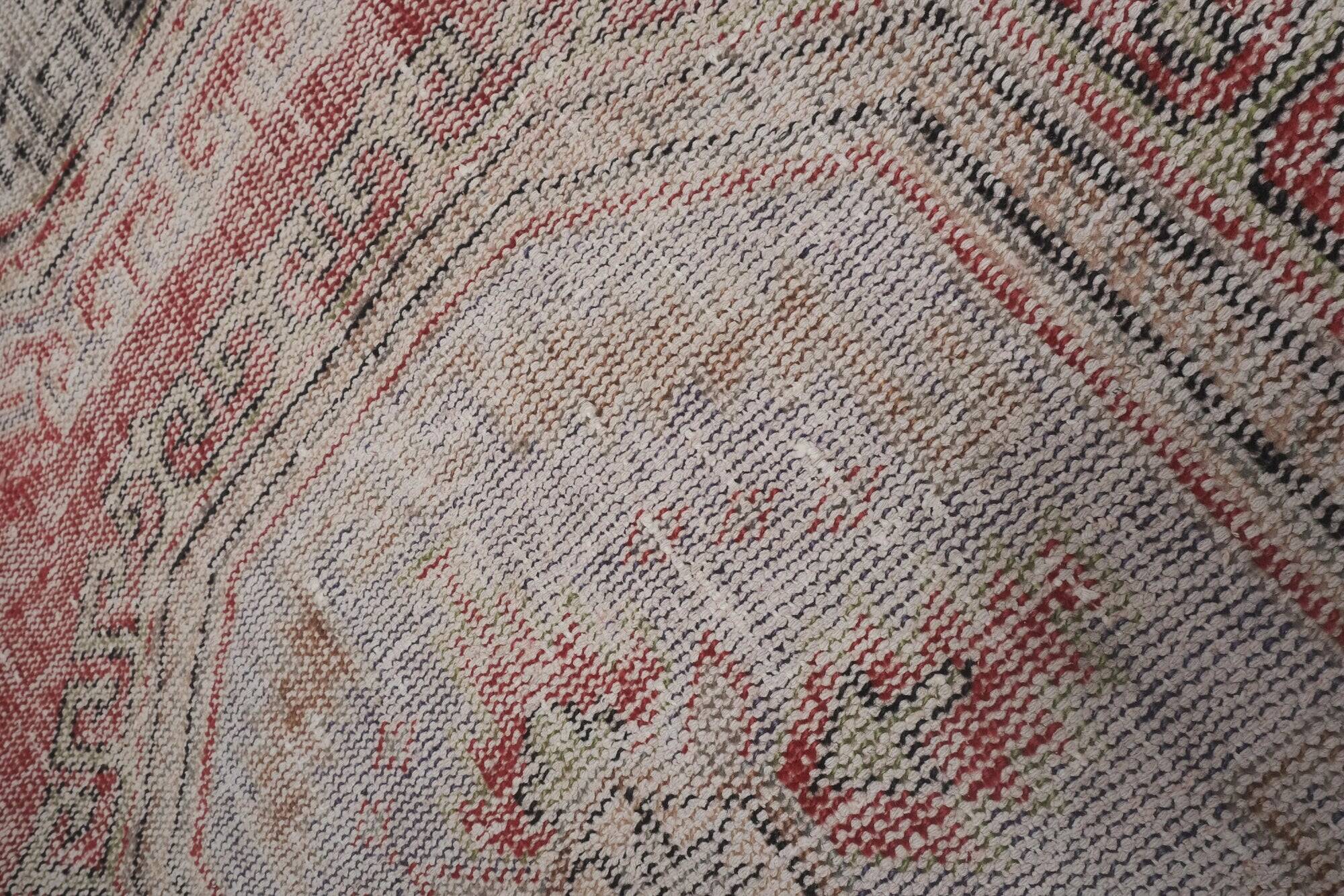Vintage Turkish hallway rug 77x502 cm