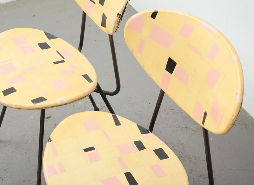 Pair of 'Staatsmijnen' chairs by Rob Parry 1955