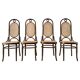 Thonet chairs, model 207, set of four