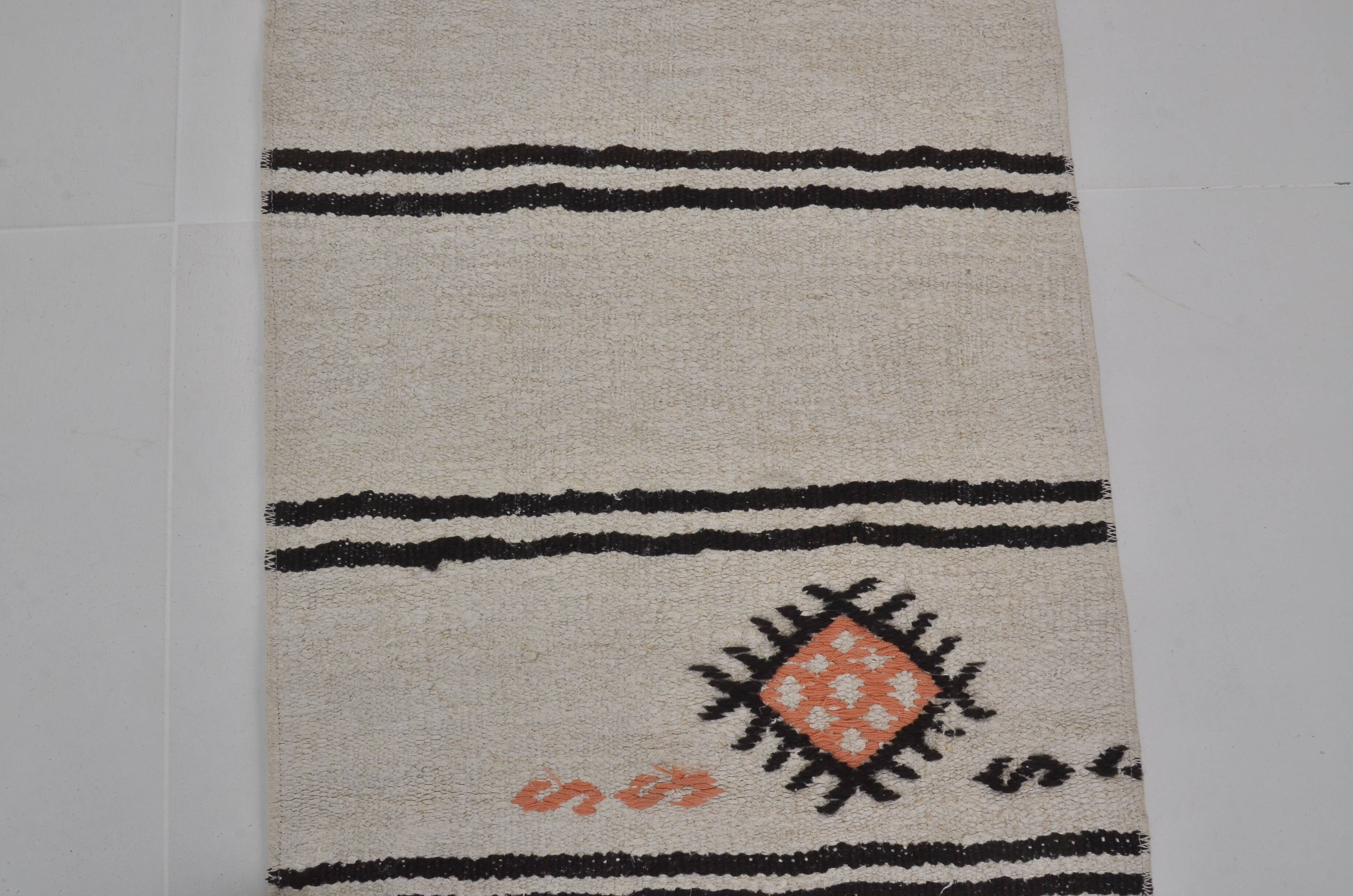 Tapis couloir Hmep kilim anatolien vintage sku 3876