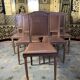 10 chaises louis XVI assise cuir