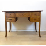 Walnut Art Nouveau Desk, Spain, 1910's