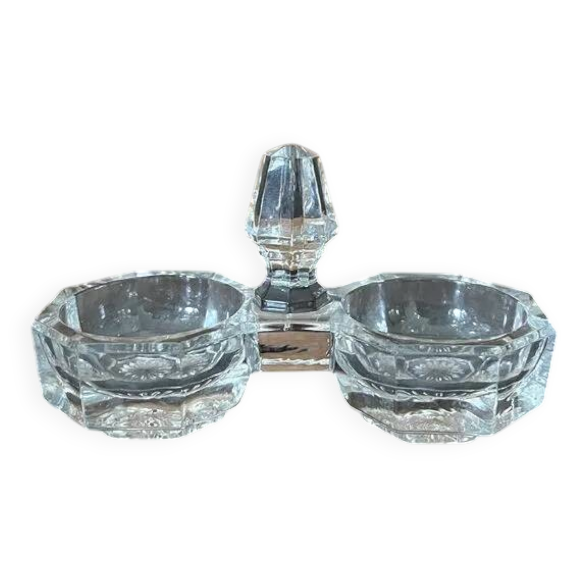 Ancienne salière et poivrière