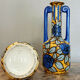 Paire de vases époque art déco a décors émaillé