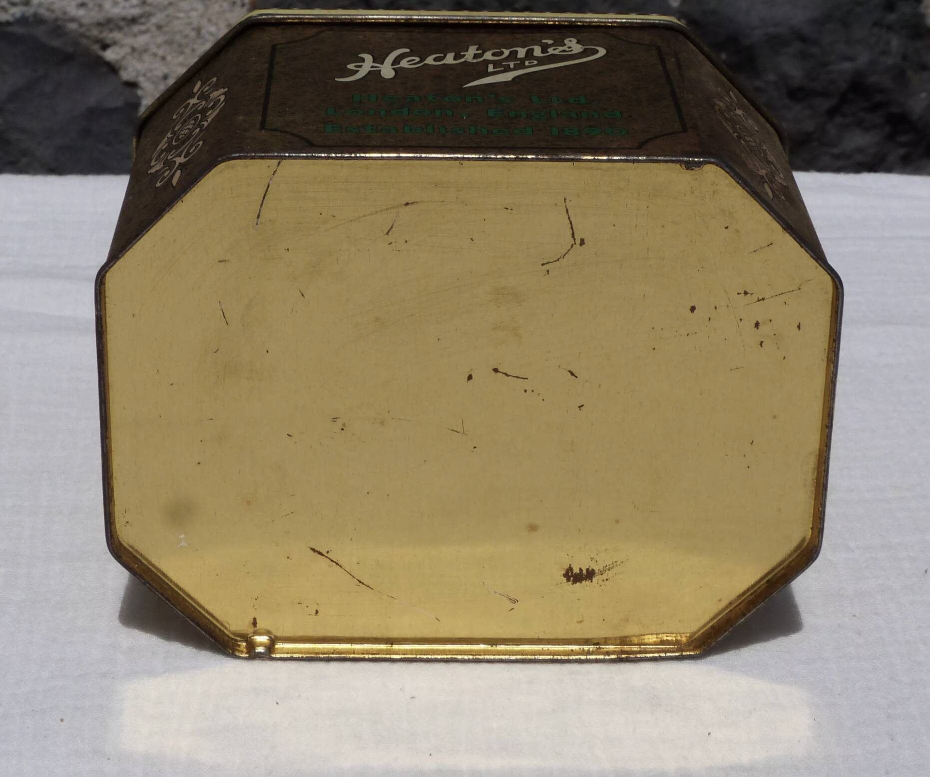 English metal box, Heaton's Ltd
