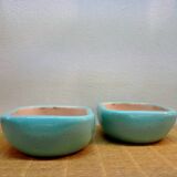 Pair of Keramos Sèvres ceramic pocket trays