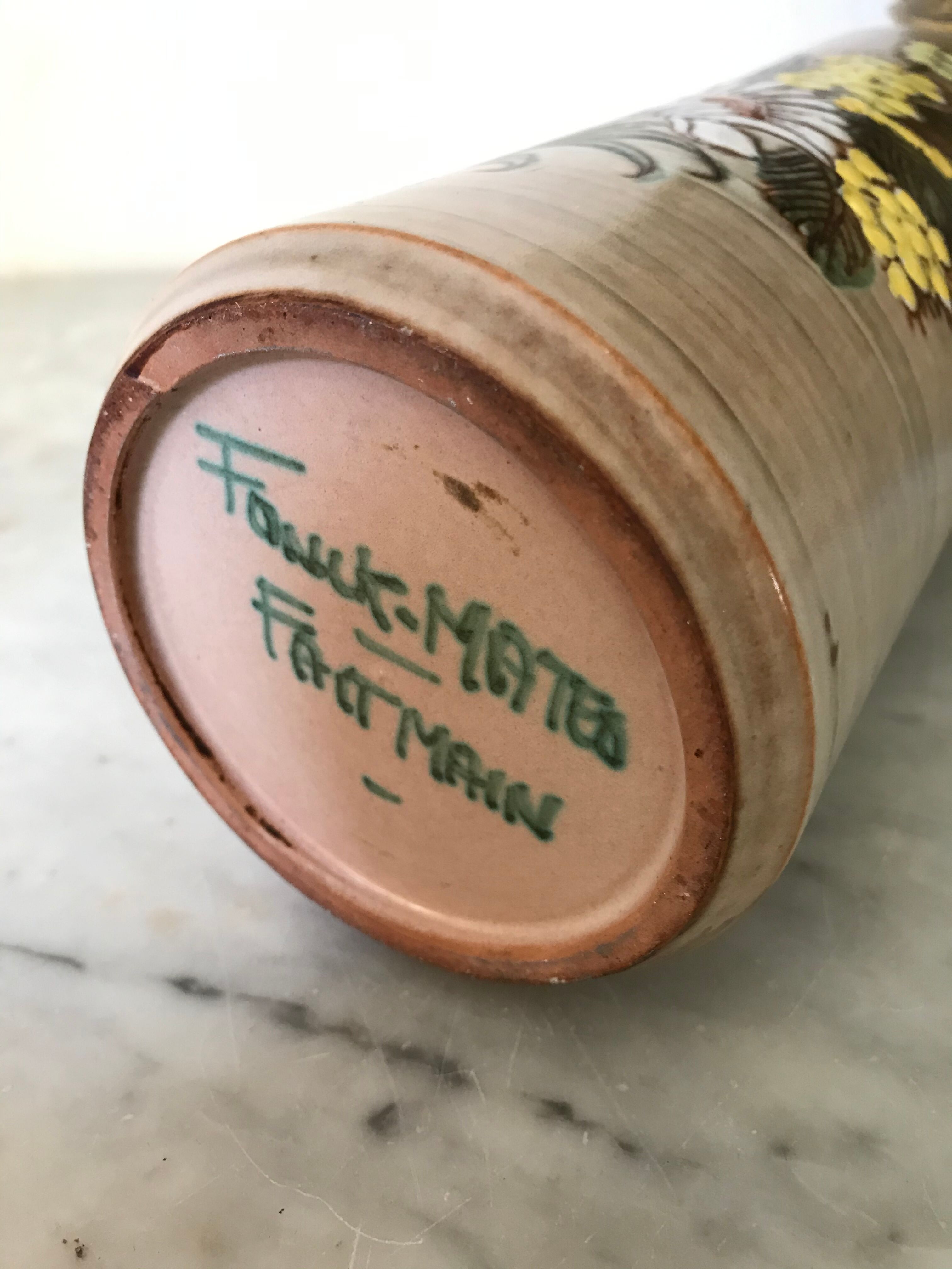 Vase with mimosa Fonck - Matéo