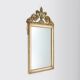 20th Century Napoleon III style mirror in wood with facet cut mirror, Franc