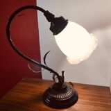 Sheet metal flower lamp, 1950s