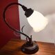 Lampe fleur en tôle, années 50