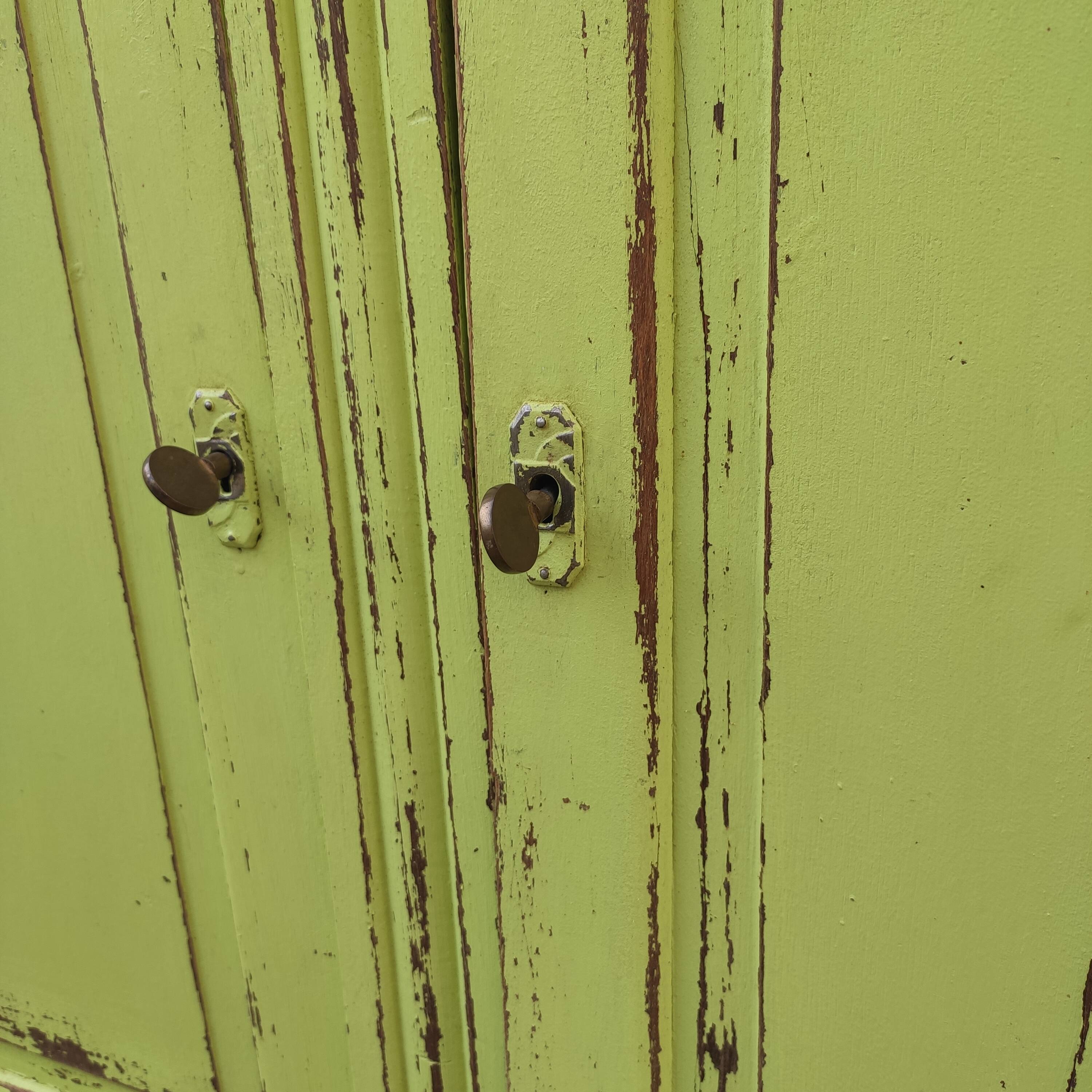 Old Parisian buffet with patina